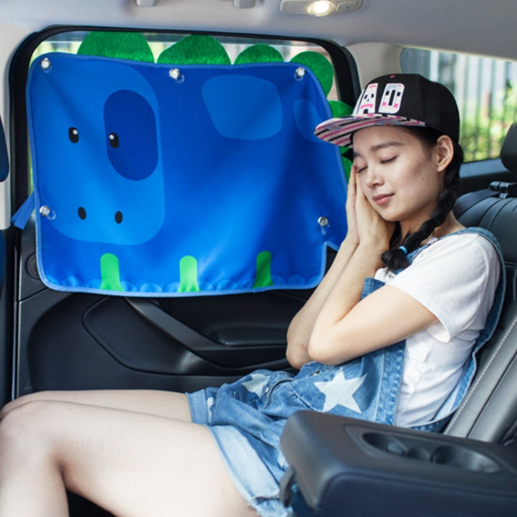 Car Large Rear Window Sunscreen Insulation Window Sunshade Cover, Size: 70*50cm, Magic World, Moon Baby, Waterpark, House, Mustache, Rocket, Little Pirate, Small Cloud, Camping, Happy Time, Pink Bus, Happy School Bus