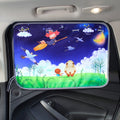 Car Large Rear Window Sunscreen Insulation Window Sunshade Cover, Size: 70*50cm, Magic World, Moon Baby, Waterpark, House, Mustache, Rocket, Little Pirate, Small Cloud, Camping, Happy Time, Pink Bus, Happy School Bus