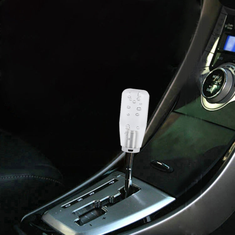 Universal Car Truck Transparent Bubble Colors LED Light Shift Knob Gear Lever Shifter, Length: 10cm, 10cm