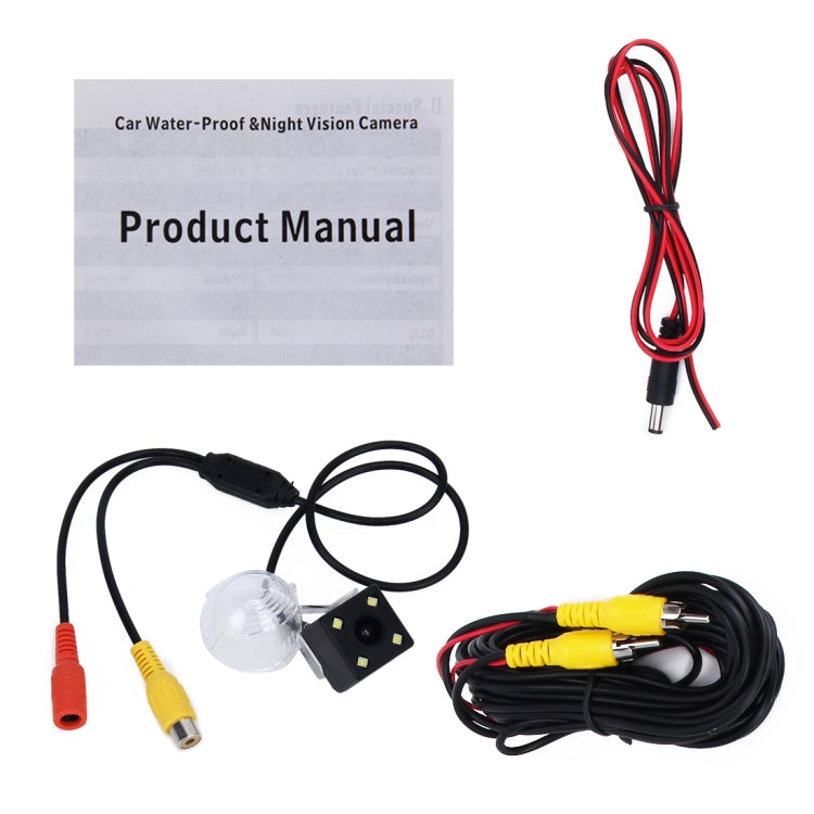 656×492 Effective Pixel  NTSC 60HZ CMOS II Waterproof Car Rear View Backup Camera With 4 LED Lamps for 2009-2016 Version Suzuki SX4 Hatchback, 2009-2016 Version Suzuki SX4 Hatchback