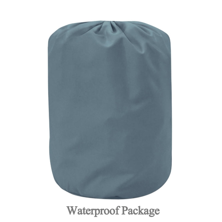 Outdoor Universal Anti-Dust Sunproof 3-Compartment Sedan Car Cover with Warning Strips, 211inch (XXXL)