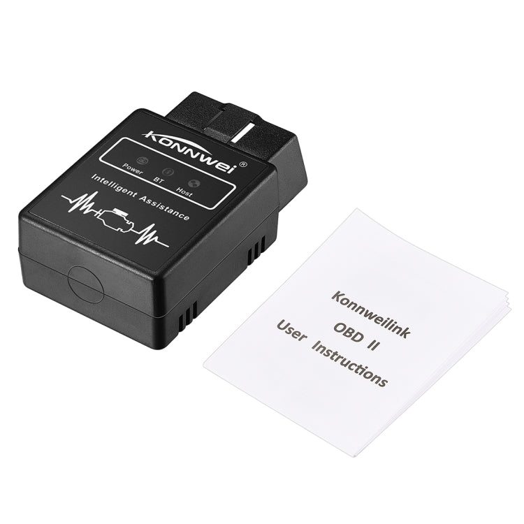 KONNWEI KW912 Android Phone Dedicated OBDII Car Auto Diagnostic Scan Tools  Auto Scan Adapter Scan Tool Support 6 Protocols (Can Only Detect 12V Gasoline Car), KW912