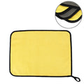 40 x 30.5cm Microfiber Absorbent Cleaning Drying Clean Cloth Washing Car Care Wash Towel, 40 x30.5cm