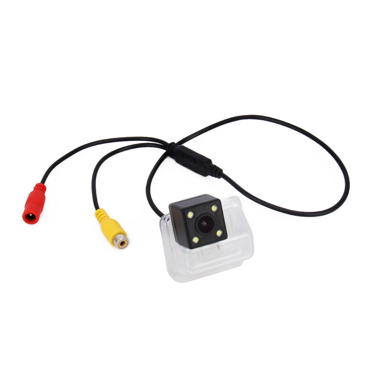 656×492 Effective Pixel HD Waterproof 4 LED Night Vision Wide Angle Car Rear View Backup Reverse Camera for 2013-2017 Version Mazda CX-5/2010-2011 Version Mazda CX-7, CX-7/CX-5