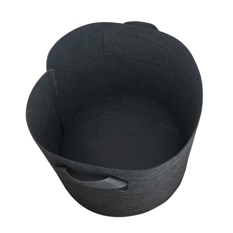 7 Gallon Planting Grow Bag Thickened Non-woven Aeration Fabric Pot Container with Handle, 7 Gallon