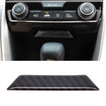 Carbon Fiber Trim Central Control Gears Shift Panel Decorative Sticker for Honda Civic 10th Gen 2016-2019, Gears Shift Panel