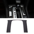 Carbon Fiber 3D DIY Shift Gear Panel Knob Cover Trim Decorative Sticker for Honda Civic 10th Gen 2016-2019, Shift Gear Sticker
