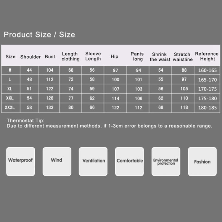 Adult Split Reflective Raincoats Rain Pants Cleaners Waterproof Clothes Labor Insurance Safety Sanitation Suits, Size: 2XL, Size: 2XL