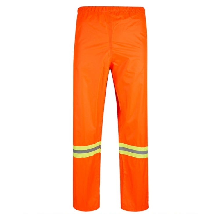 Adult Split Reflective Raincoats Rain Pants Cleaners Waterproof Clothes Labor Insurance Safety Sanitation Suits, Size: 2XL, Size: 2XL