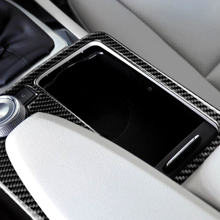 Car Carbon Fiber Right Drive Gear Position Panel Decorative Sticker for Mercedes-Benz W204 2007-2013 / W212 2010-2012, Right Drive Gear Position (W212)