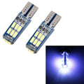 2 PCS T10/W5W/194/168/501 1.3W 9 LEDs SMD 4014 80 LM 7500K Car Reading Lamp Clearance Light, DC 12V(Cool White Light), 2 PCS 1.3W 9 LEDs