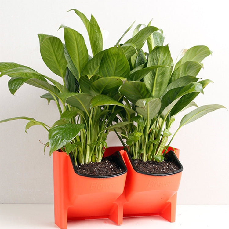 PP Planter Flower Pot Wall Hanging Garden Hanging Stackable Garden Supplies