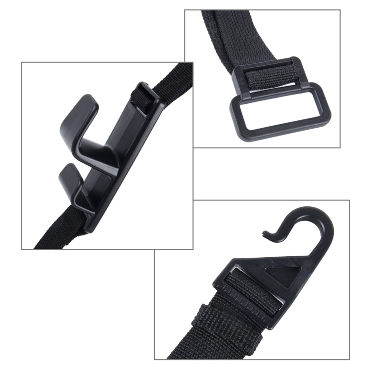 SHUNWEI SD-2512 Car Headrest Hook Universal Adjustable Car Back Seat Headrest Hanger Holder Hook for Bag Purse Cloth Grocery, SD-2512