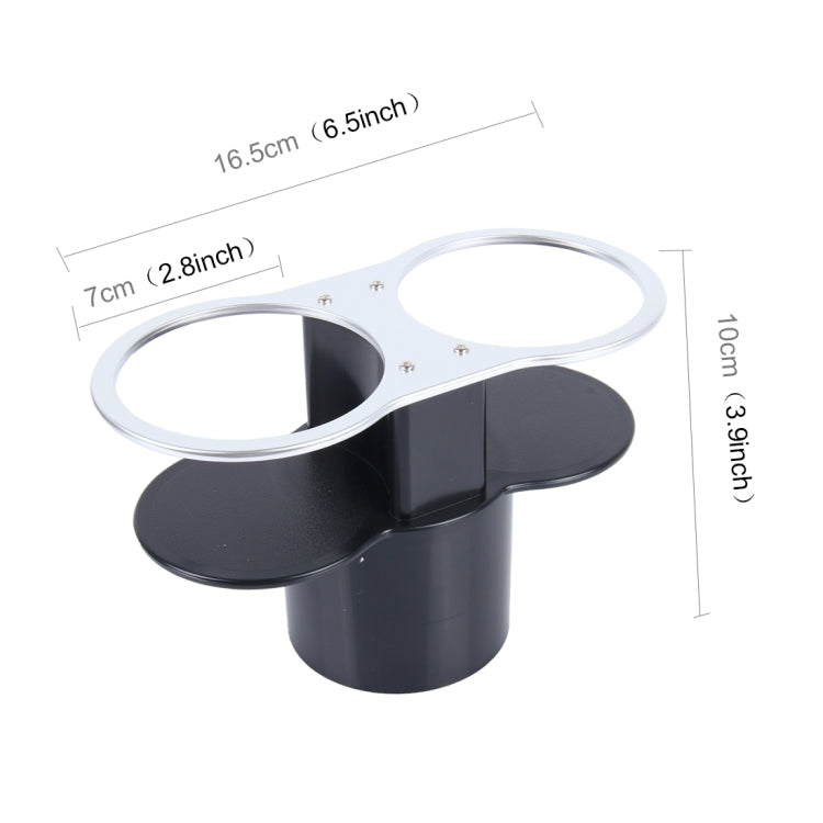 SHUNWEI SD-1021 Auto Car Truck Mount Dual Hole Drink Can Drinking Bottle Cup Holder Stand, SD-1021