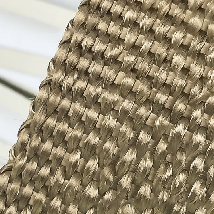 10m Titanium Gold Exhaust Wrap Auto Motor Exhaust Heat Shield Wrap Heat Resistant Wrap, 10m Titanium Gold