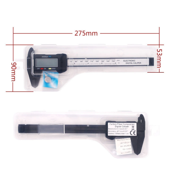 LCD Digital Vernier Caliper/Micrometer, Measure Range: 150 mm (6 inch), CMS5201, CMS5201S