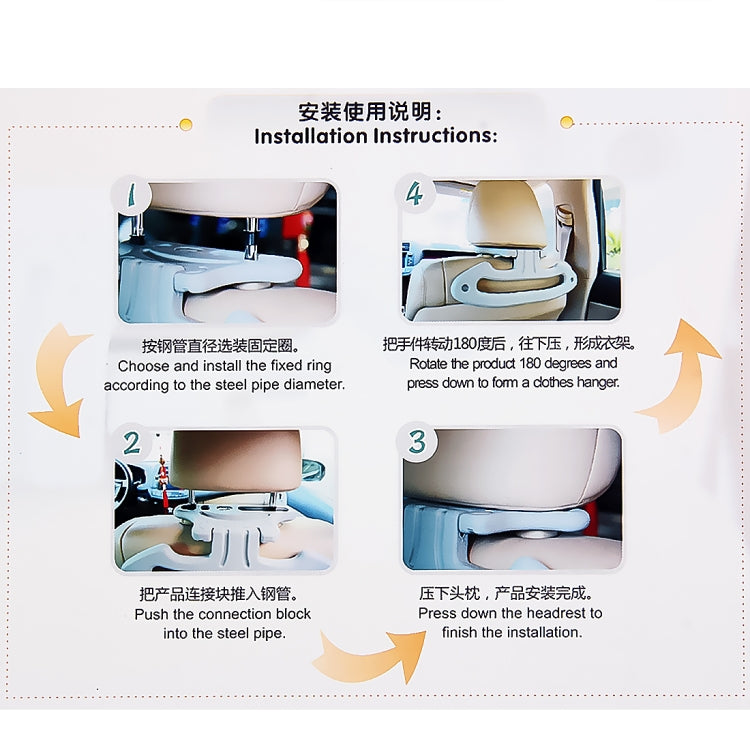Multi-functional Auto Car Seat Safe Hanger / Hanging Hook / Safe Handle, Car Seat Safe Hanger