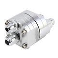 Car Universal Aluminum AN8 Split Cake Oil Handle Oil Filter Sandwich Adapter For Oil Cooler Plate Kit Oil Filter Cooler Sandwich Plate Adapter Cooler Adapter, AN8 Split Oil Handle Oil Filter