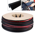 P-shaped Car Noise Reduction Sealing Strip with Sticker, Length: 100m, Length: 100m P-shaped