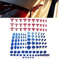 120 in 1 Auto PDR Plastic Ding Glue Tabs Paintless Dent Removal Car Repair Tools Kits Glue Puller Sets Tabs PDR Tools, 120 in 1