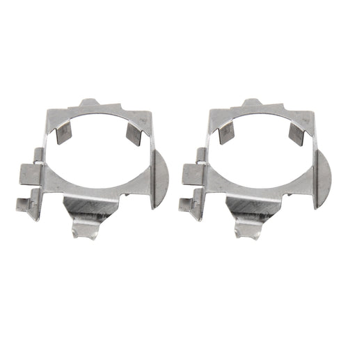 1 Pair H7 LED Headlight Bulb Retainers Holder Adapter for Volkswagen Touareg SAAB Mercedes Benz B Class ML, For VW/Benz B Class
