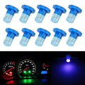10 PCS 2W T3 Wedge Instrument Panel LED Light Dashboard Gauge Cluster Indicator Lamp Bulb, 2W T3, T3