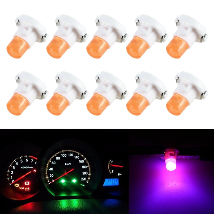 10PCS 2W T4.2 Wedge Instrument Panel LED Light Dashboard Gauge Cluster Indicator Lamp Bulb, T4.2, 2W T4.2
