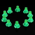 10PCS 2W T4.2 Wedge Instrument Panel LED Light Dashboard Gauge Cluster Indicator Lamp Bulb, 2W T4.2, T4.2