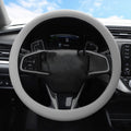 Crocodile Texture Universal Rubber Car Steering Wheel Cover For 34-48cm Wheel