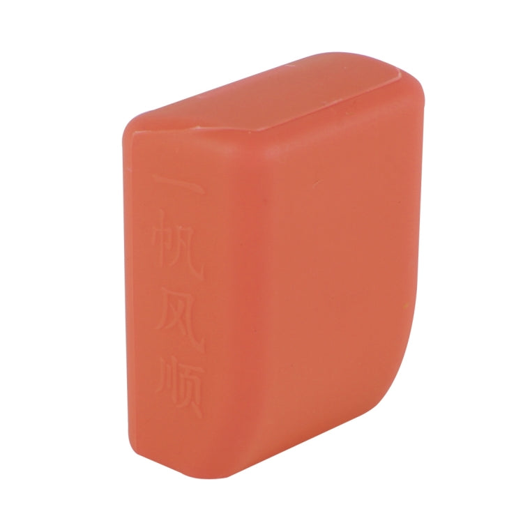 Safe Rubber Car Seat Belt Clips Locking Buckles Protective Cover, Orange, Green, Blue, Red, Yellow, Black