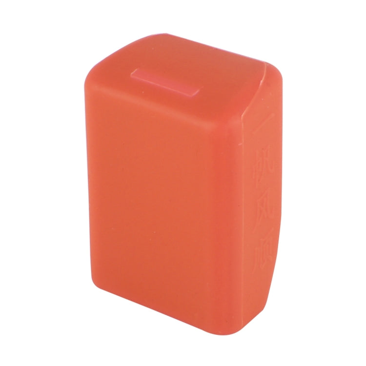 Safe Rubber Car Seat Belt Clips Locking Buckles Protective Cover, Orange, Green, Blue, Red, Yellow, Black