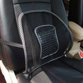 Car Season Universal Ice Milk Mesh Breathable Massage Waist Pillow Mat, Car Waist Pillow Mat