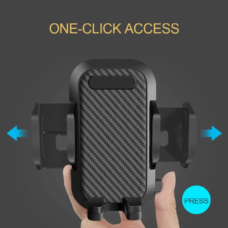 Multi-function Vehicle Navigation Frame Suction Cup Car Mount Phone Holder, Suction Cup Mount Phone Holder (Black)