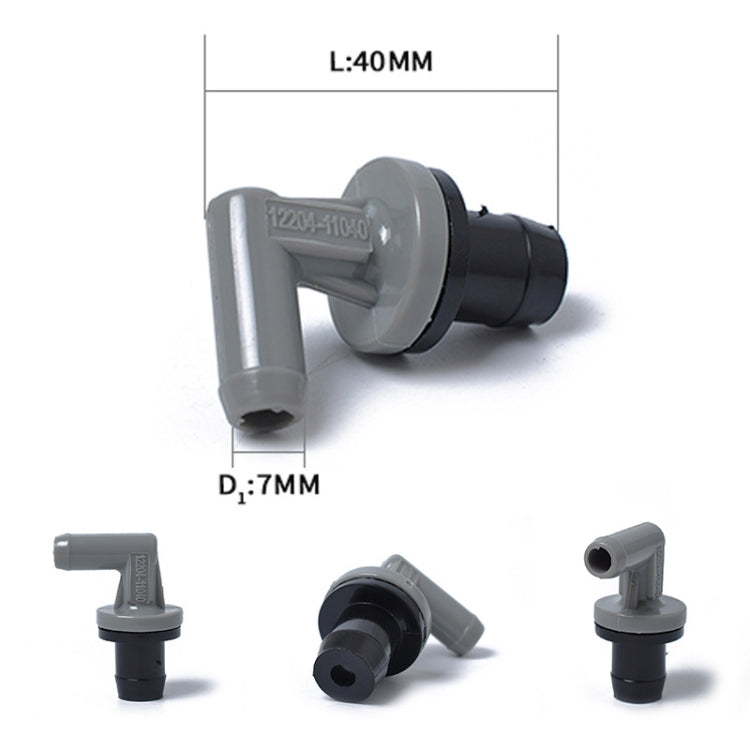 Auto Positive Crankcase Ventilation PCV Valve 12204-11040 for Toyota Camry (88-91) / Paseo (92-98) / Tercel (87-98), For Toyota Camry (88-91) / Paseo (92-98) / Tercel (87-98)