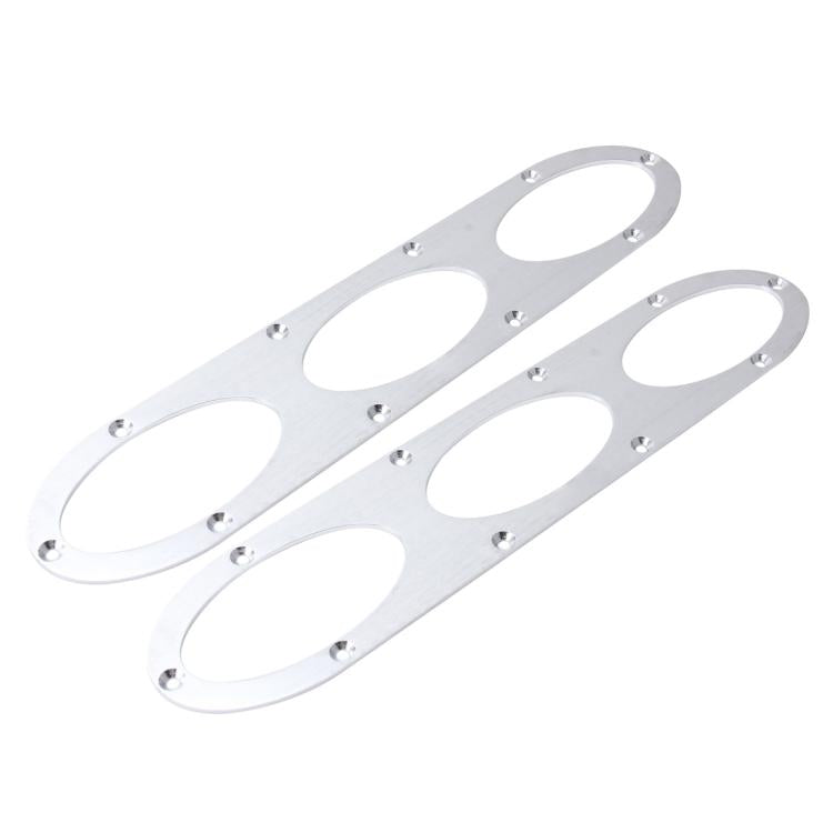 2 PCS Anti-collision Protection Decorative Bar Behind The Siege Car Decoration