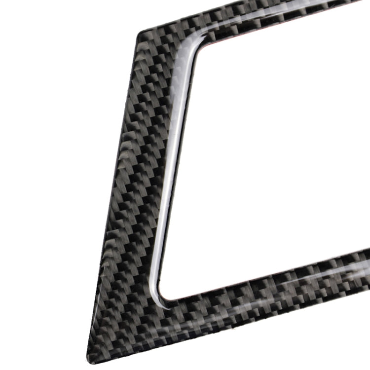2 PCS For Left Driving Car Carbon Fiber Intermediate Air Outlet Panel Soild Color Decorative Sticker for BMW Z4 2009-2015, 2 PCS Air Outlet Panel Sticker(Solid Color)