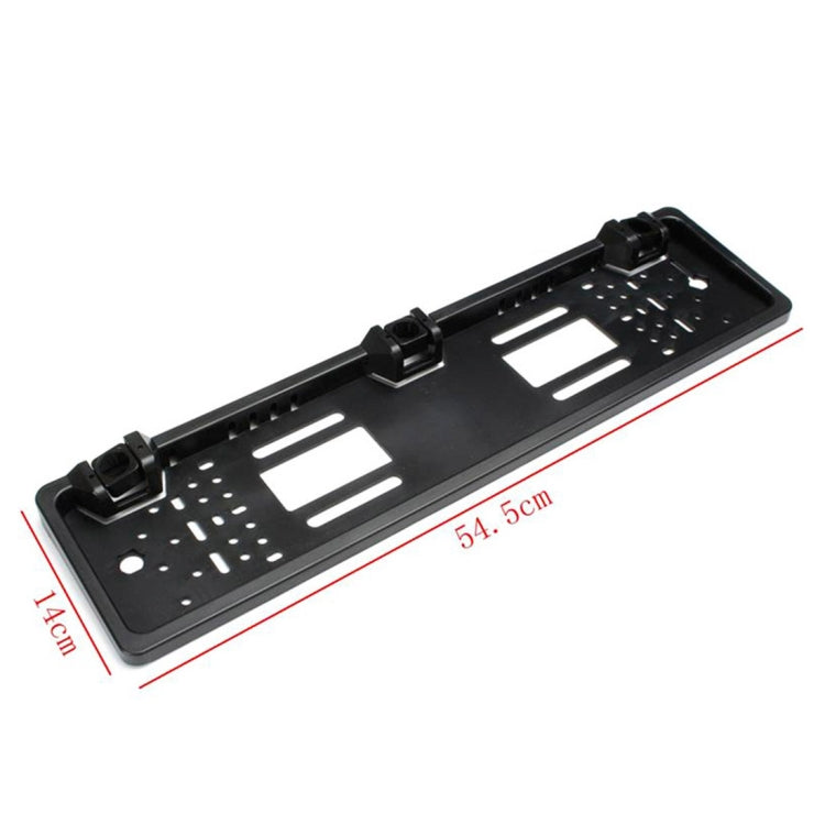 PZ300L-W Wireless Europe Car License Plate Frame Parking Sensors Reversing Radar with 3 Radar Detector, PZ300L-W