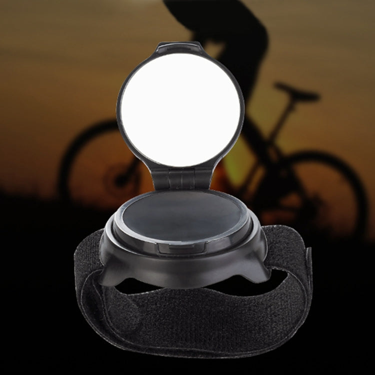 Bicycle 360 Degree Back Mirror Arm Wrist Strap Rear View Mirror, Wrist Strap Rear View Mirror