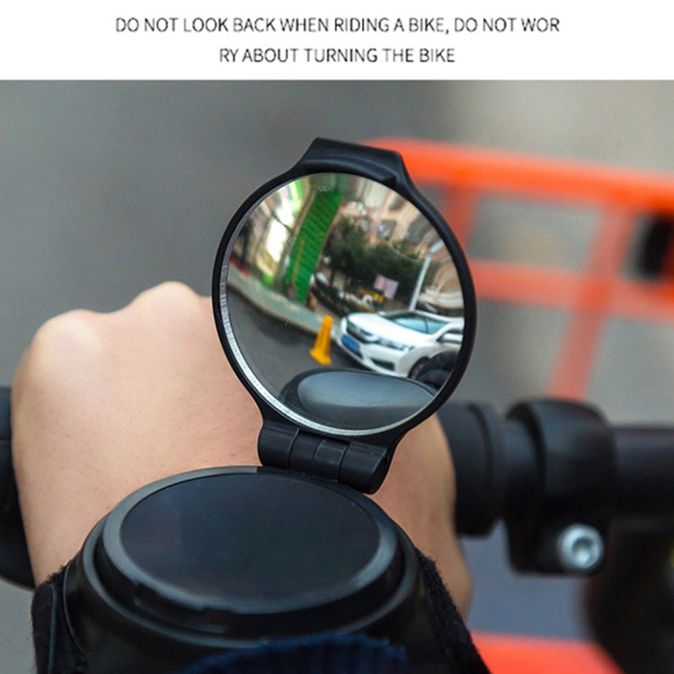 Bicycle 360 Degree Back Mirror Arm Wrist Strap Rear View Mirror, Wrist Strap Rear View Mirror