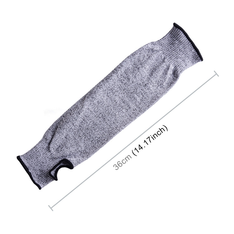 Elastic Breathable Anti-cut Elbow Arm Sleeve HPPE Protective Gear, Length: 36cm, Length: 36cm