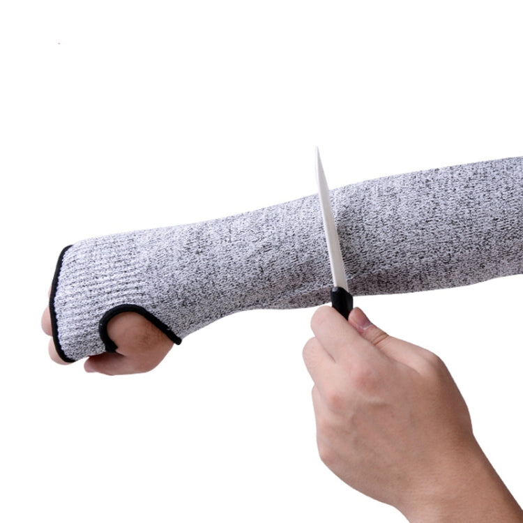 Elastic Breathable Anti-cut Elbow Arm Sleeve HPPE Protective Gear, Length: 36cm, Length: 36cm