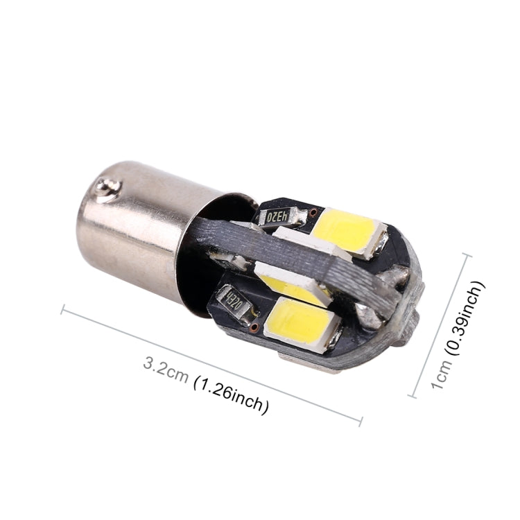 10 PCS BA9S DC 12V 1.1W 8LEDs SMD-5630 Car Clearance Light Reading Light, 10 PCS BA9S DC 12V 1.1W