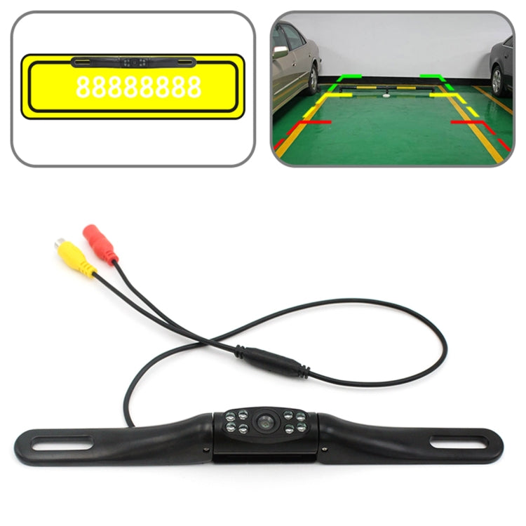 PZ413-C Car License Plate Frame 120 Degree Rear View Cameras, PZ413-C