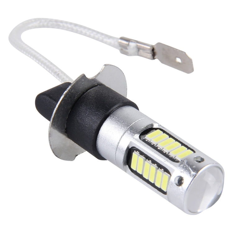 2 PCS H3 10W 30 SMD-4014 LEDs Car Fog Light, DC 12V, H3 (White Light), H3 (Blue Light), H3 (Orange Light)