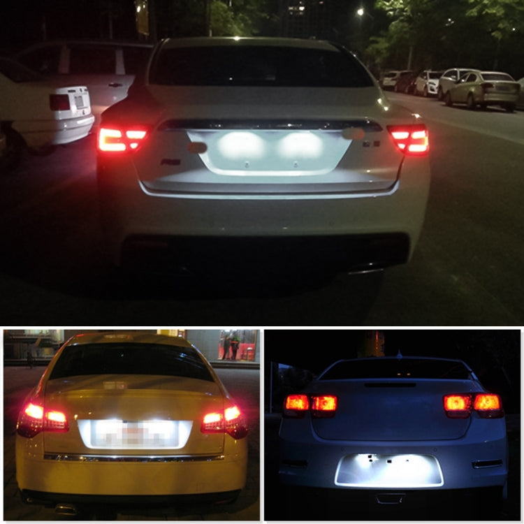 2 PCS DC 12V 3W 150LM 6000K LED License Plate Light 9LEDs SMD-4014 Bulbs Lamps for Ford Raptor F150, For Ford Raptor F150