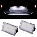 2 PCS DC 12V 3W 150LM 6000K LED License Plate Light 18LEDs SMD-3528 Bulbs Lamps for Land Rover, For Land Rover