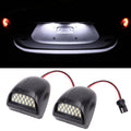 2 PCS DC 12V 3W 150LM 6000K LED License Plate Light 18LEDs SMD-4014 Bulbs Lamps for Chevrolet, For Chevrolet