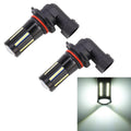 2 PCS 9006 DC9-16V / 8.2W / 6000K / 655LM Car Auto Fog Light 66LEDs SMD-2016 Lamps, 9006