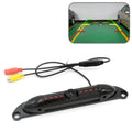 PZ423 America Car License Plate Frame 120 Degree Rear View Camera, PZ423
