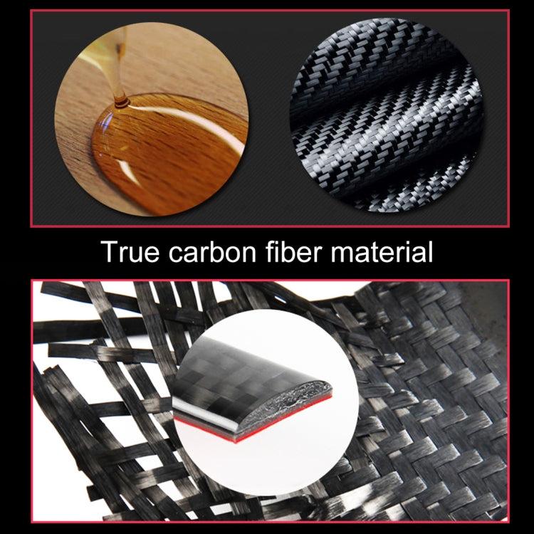 Car Carbon Fiber Air Conditioning Knob Sound Control Panel Decorative Sticker for Mercedes-Benz GLA 2015-2018, Air Conditioning Knob Sound Control Panel
